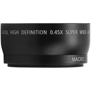 Telelens Unit Len Onderdelen Jsr‑ 1152 55Mm 0 45X Geavanceerde Groothoek Macro Lens Fit Voor Alle 55mm Diameter Camera Lenzen