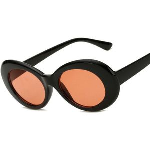 Vrouwen Ovale Zonnebril Trend Zonnebril Mannen Vrouwen Vintage Retro Vrouwelijke Mannelijke Clear Lens Zonnebril Eyewear ZA-124