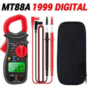 MT88A 1999 Digitale Stroomtang 1999 Counts Multimeter 500A Ac Stroom Ac Dc Voltage Ncv Test Met Backlight