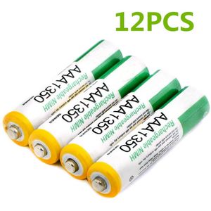 12 Stks/partij Grote Capaciteit 1350 Mah 1.2V Aaa Oplaadbare Batterij Voor Kinderspeelgoed Aaa Nimh Oplaadbare Batterij