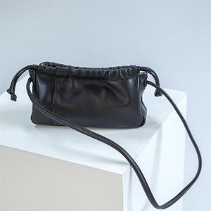 Lucdo Mode Acryl Chain Vrouwen Messenger Bag Geplooide Zachte Onderarm Bag Vrouwelijke Handtassen Lady Schoudertas