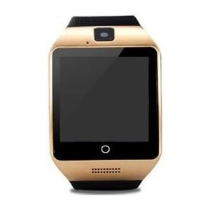 Q18 Slimme Horloge Ondersteuning TF Sim-kaart Touch Screen met Camera voor Android Telefoon Fitness Activiteit Tracker Bluetooth Smartwatch