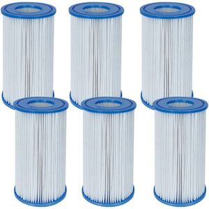 6 Pcs Zwembad Filter Eenvoudig Te Vervangen Type A Of C Filter Cartridge Zwembad Vervanging Filter Cartridge Voor zwembad Dagelijks