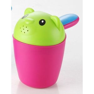 2 stks Baby Bad Cap Kinderen Wassen Haar Shampoo Cartoon Walvis Cup Kinderen Douche Lepels