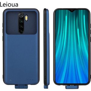 Leioua 7000mah Extenal Batterij Oplader Case Voor Redmi note 8 Batterij Draagbare Power Bank Pack Cover Case Voor Xiaomi note 8 Pro