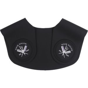 Haar Snijden Kraag Siliconen Sjaal Haarverf Hals Kraag Cape Professionele Kapper Cape Siliconen Kapsel Sjaal Verven Cutting Pad