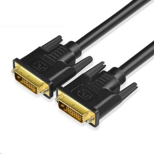 DVI Kabel DVI-D 24 + 1 pin 1080P @ 144 hz 2K @ 60 hz Male naar Male DVI naar DVI Kabel voor Projector Laptop LCD DVD HDTV XBOX 1.5 m/3 m/5 m/8 m