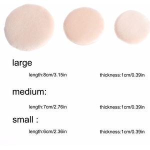 1Pcs Reiniging Katoen Pads 4 Kleuren Voor Keuze Synthetische Spons Make-Up Verwijderen Bladerdeeg Voor Stijlvolle Vrouwen Meisjes Makeup Tools