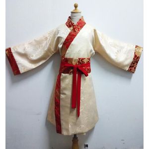 Baby Jongens Hanfu Kleding Kinderen Traditionele Chinese Kleding Oude Geleerde Robe Cosplay Vintage Stage Performance Kostuum
