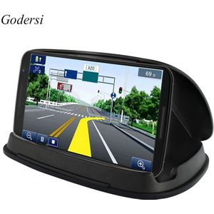 Auto GPS Houder Voor Navigatie 3-6.8 Inch Telefoon Stand Dashboard Anti Slip Mat Stabiele Tablet Bracket Stand met Gratis
