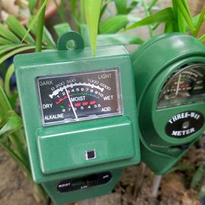 Digitale Ph Meter 3 In 1 Planten Bloemen Bodem Water Licht Tester Sensor Monitor Voor Aquarium Indoor Tuin Plant Vocht meter