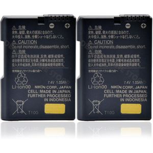 7.4V 1030Mah EN-EL14 EN-EL14A ENEL14 Camera Accu Voor Nikon D5300 D5200 D5100 D3200 D3100 D3300 P7000 P7100 p2100 P7700