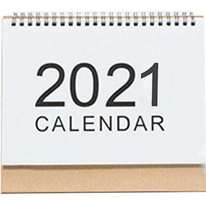 Bureau Kalender Creatieve Desktop Staande Flip Maandelijkse Kalender Jaar Plan Schema Voor School Thuis Kantoor Tafel