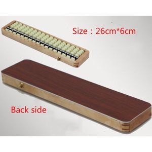 17 Rijen Hout Kralen Frame Abacus Calculator Rekenkundige Voor Kinderen Onderwijs Speelgoed Chinese Abacus Rekenen Soroban Rekentool