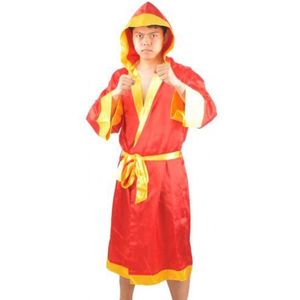 Mannen Boksen Gewaad Mma Boksen Karate Wedstrijd Muay Thai Hooded Lange Mouwen Cloak Robe Uniform Kostuum Unisex Competicing Sportkleding