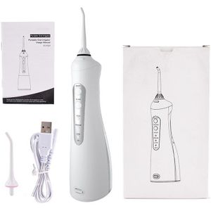 Water Flosser Tanden Cleaner Monddouche Waterdicht 200Ml 3 Modi Elektrische Oplaadbare Batterij IPX7 Tank Draagbare Tandheelkundige