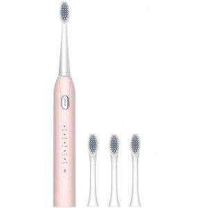 Ultra Sonic Elektrische Tandenborstel S802 Waterdichte Automatische Sonic Tandenborstel Oplaadbare 5 Modellen Met 4 Opzetborstels