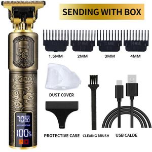T9 0Mm Cordless Baard Haar Trimmer Professionele Scheerapparaten Elektrisch Scheerapparaat Clipper Voor Mannen Haar Snijmachine Kapper