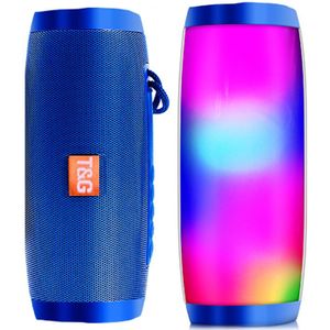 Draadloze Speaker Bluetooth-Compatibel Speaker Microlab Draagbare Speaker Krachtige Hoge Outdoor Bass Tf Fm Radio Met Led Licht
