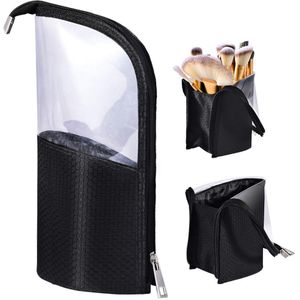 Yblntek Makeup Brush Holder Stofdicht Borstel Make Holder Waterdichte Reistas Voor Borstel Vrouwen Borstel Organizer Makeup Tools
