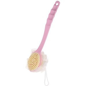 Terug Body Bad Borstel Douche Spons Scrubber Borstels Met Handvat Scrub Huid Massager Peeling Badkamer Borstel