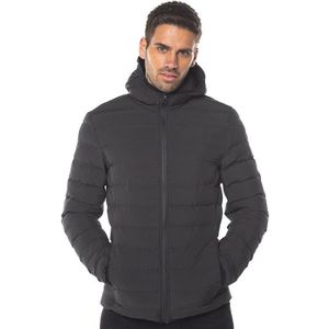 Winter Mannen Running Jassen Katoen Jogging Sport Winddicht Warme Sportkleding Training Fitness Oefening Gym Zwarte Jas Hoody