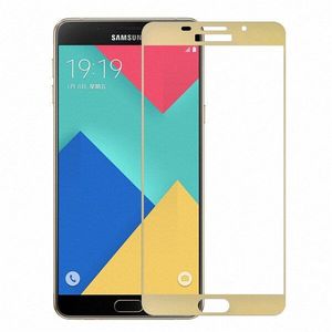 Volledige Cover Gehard Glas Screen Protector Voor Samsung Galaxy A9 A9 Pro Duos A9000 A9100 6 &quot;volledige Dekking glas case Film