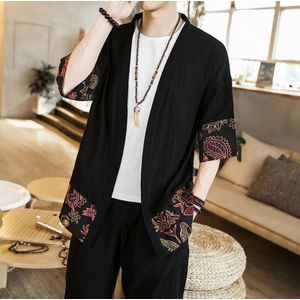 Traditionele Chinese Kleding Voor Mannen Kung Fu Meditatie Chinese Shirt Jas Chinese Kleding Winkel China Kleding Top FF2809