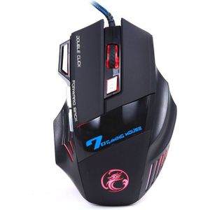 3200Dpi Led Optical 7D Usb Wired Gaming Game Muis Pcomputer Tafel Ergonomische Stille Pc Laptop Accessoires