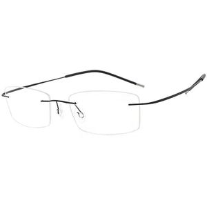 HDCRAFTER Heren Lichtgewicht Titanium Randloze Brillen Frames Recept Optische Glazen Frame voor vrouwen Frameloze Frames