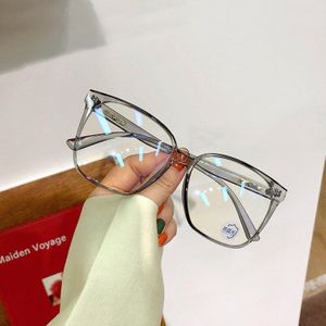 Uvlaik Vierkante Transparante Optische Brilmontuur Blauw Licht Blokkeren Bril Vision Care Oversized Computer Brillen Frames