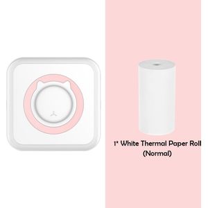 C15 Pocket Thermische Printer Draagbare Mini Draadloze Bt Connect 200Dpi Foto Label Memo Verkeerde Vraag Afdrukken