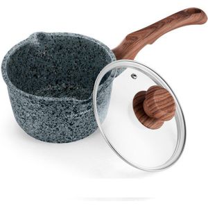 Cate Maker Grijs 16cm Soeppan Koken Tool non-stick Melk Pot Mini Saus Pan Soeppan