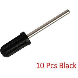 10Pcs Rainbow Manicure Elektrische Nagel Boor Accessoires Doorn Bit Nail Schuren Drum Voor Schuurbanden Pedicure