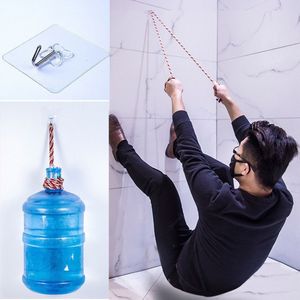 10 stuks multifunctionele Haken Zuignap Haak Clear Glas Raam Muur Sucker Hanger Keuken Badkamer Kleverige Haken