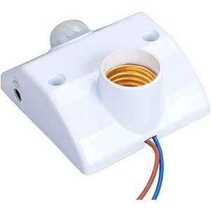 E27 Lamphouder Infrarood Pir Sensor Automatische Led Licht Lamp Houder Switch Motion Detector Automatische Infrarood Pir Sensor