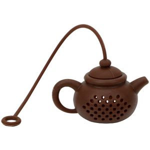 Niceyard Silicone Theezakjes Theezeefje Creatieve Kruiden Filter Diffuser Theepot Vorm Thee-ei Lege Thee Accessoires Theewaar