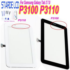 Voor Samsung Galaxy Tab 2 7.0 P3100 P3110 Touch Screen Digitizer Tab2 GT-P3100 GT-P3110 Tablet Touchscreen Glas Sensor Onderdelen