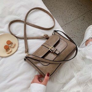 Riem Pu Lederen Crossbody Tassen Voor Vrouwen Schouder Tas Dame Steen Patroon Reizen Handtassen En Portemonnee