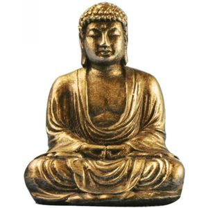 Antieke Stijl Mini Boeddhabeeld Harmonie Innovatieve Prachtige Hars Waardevolle Sculptuur 7*5*3.5 Cm Mediteren Home Decor #3