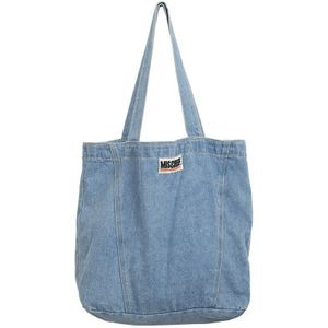 Vrouwen Denim Schoudertas Vrouwelijke Katoenen Canvas Stof Handtas Vrouwelijke Winkelen Schooltas Boeken Tas Dames Casual Tote