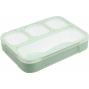 1000Ml Partitie Lekvrije Lunchbox Magnetron Bento Box Bpa Gratis Voedsel Container Volwassenen Lady Kid Lunchbox