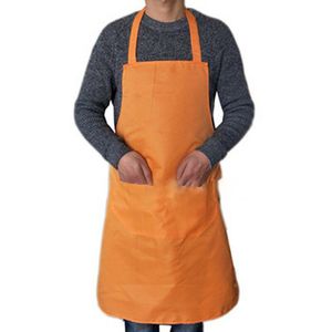 Verstelbare Half-Lengte Volwassen Schort Koken Keuken Schort Mannen Chef Ober Cafe Rok Bib Keuken Accessoire Met 2 Zakken