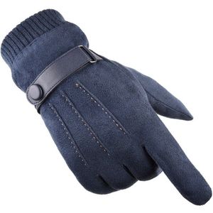 Touchscreen Handschoenen Heren Winter Outdoor Sport Warme Handschoenen Mobiele Telefoon Man Winter Warm Handschoenen Zwart Motorfiets Guantes Luva