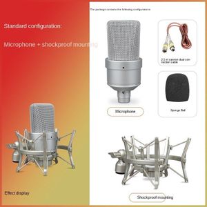 TLM103 Microfoon Condensator Professionele Microfoon Studio Opname Microfoon Voor Computer Gaming Geluidskaart Podcast