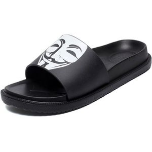 Mooregood Klassieke Masker Mannen Patroon Mannen Slippers Persoonlijkheid Outdoor Sandalen Lichtgewicht Koreaanse Mannen Schoenen