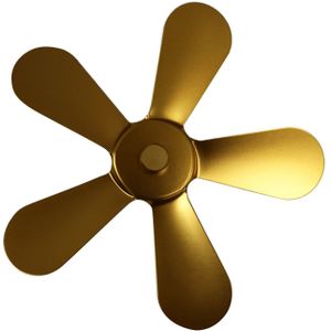 Winter Haard Fan 5 Blades Warmte Aangedreven Kachel Fan Log Hout Brander Ecofan Rustig Thuis Haard Ventilator Efficiënte Warmte