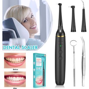 Ultrasone Tanden Whitening Reiniging Apparaat Oplaadbare Tandheelkundige Flosser Waterdicht Elektrische Tooth Cleaner Calculus Remover