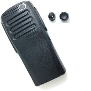 YIDATON Zwarte Kleur behuizing shell voorste met volume en kanaal knoppen voor motorola XIR P3688 DP1400 DEP450 walkie talkie