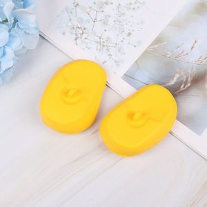 1 Paar Hoogwaardige Clear Silicone Ear Cover Duiken Douche Zachte Anti-geluid Snurken Slapen Oor Plug